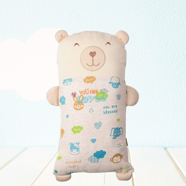 BBG833 bolster bear LogosBee-抗菌透氣抱抱熊抱枕