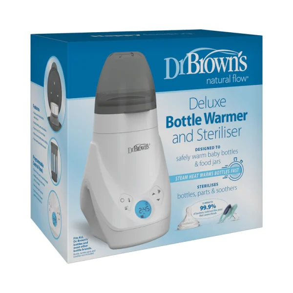 AC149-INTL_Pkg_3Q_Deluxe_Bottle_Warmer_and_Sterilizer Bliss & Bless-Dr. Brown's 雙功能暖奶及消毒器