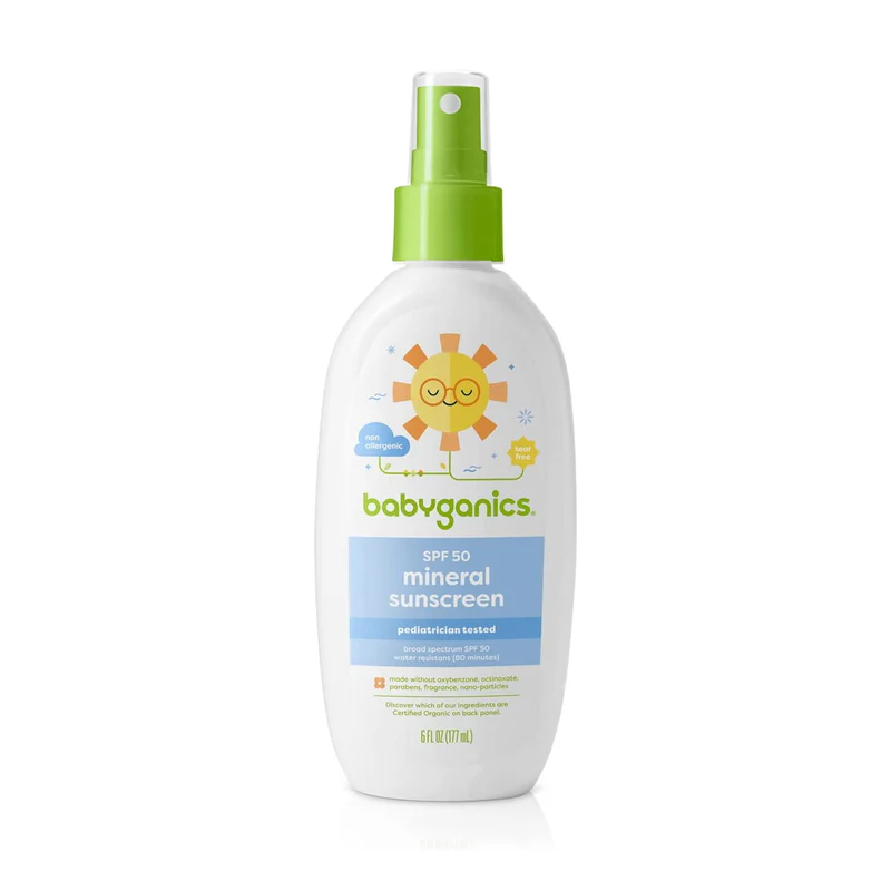 Bliss & Bless-babyganics SPF 50+ 寶寶防曬潤膚噴霧 6oz