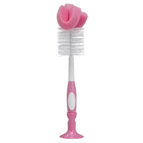 DR-AC026Product_Bottle_Brush_Pink_L Bliss & Bless-Dr. Brown's 兩用奶樽清潔刷 - 粉紅色