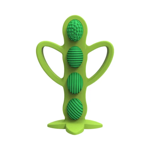 DR-TE224Product_F_Teether_and_Training_Toothbrush_Peapod_1-Pack Bliss & Bless-Dr. Brown's 柔軟矽膠牙膠+學習牙刷