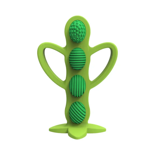 DR-TE224Product_F_Teether_and_Training_Toothbrush_Peapod_1-Pack Bliss & Bless-Dr. Brown's 柔軟矽膠牙膠+學習牙刷
