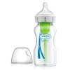 DR-WB91700Options__Glass_Product_Options_Wide-Neck_GLASS_9oz_270ml_1-pack_L Bliss & Bless-Dr. Brown's Options+ 仿母乳排氣奶樽 - 玻璃 9oz