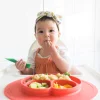 EP-5415minimatwithkid5 Bliss & Bless-Ezpz Mini Mat 矽膠迷你笑臉餐碟+餐具套裝