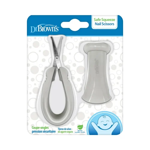 HG087_Pkg_F_Safe_Squeeze_Nail_Scissors_L Bliss & Bless-Dr. Brown's Safe Squeeze 幼兒指甲剪刀 (連收納套)