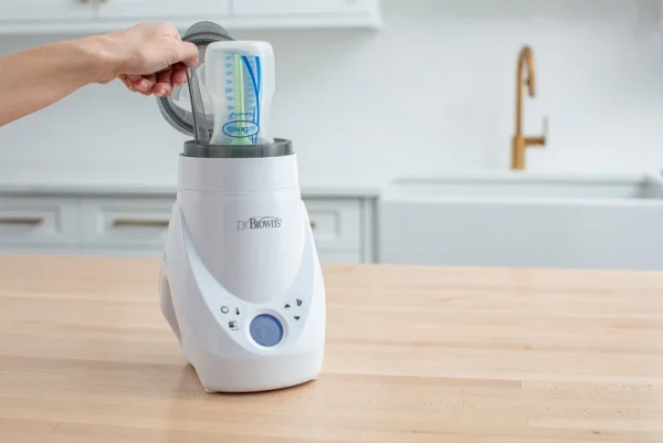 Lifestyle_Deluxe_Bottle_Warmer_and_Sterilizer_sterilizing_wide-neck_bottle_2_L Bliss & Bless-Dr. Brown's 雙功能暖奶及消毒器