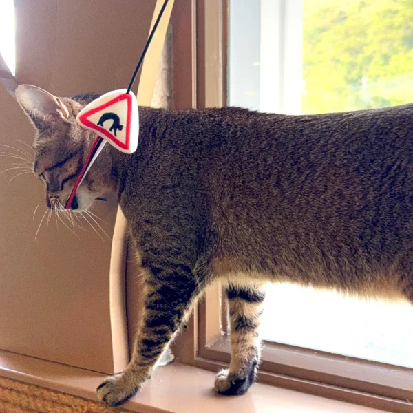 Meow_Cat_Warning_Sign_Soft_Plush_Cat_Wand_5_1800x1800 Woof² Meow²-Meow² |「貓出沒」注意警告牌逗貓棒