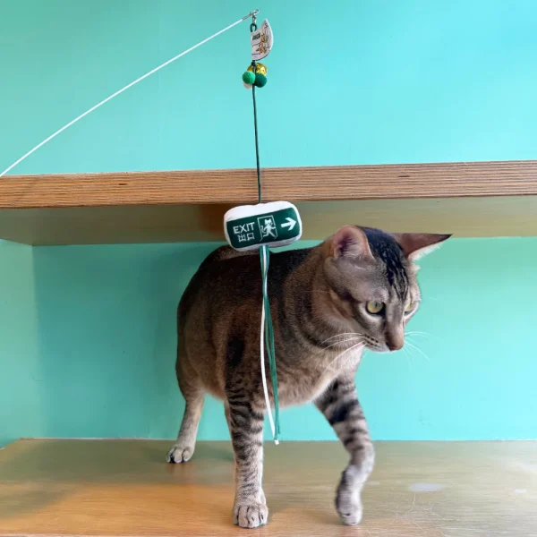 Meow_Exit_Sign_Soft_Plush_Cat_Wand_3_1800x1800 Woof² Meow²-Meow² | 逃生出口逗貓棒