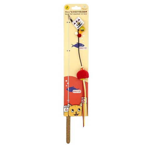 Meow_Red_Lampshade_Soft_Plush_Cat_Wand_1_1800x1800 Woof² Meow²-Meow² | 紅色街市燈逗貓棒