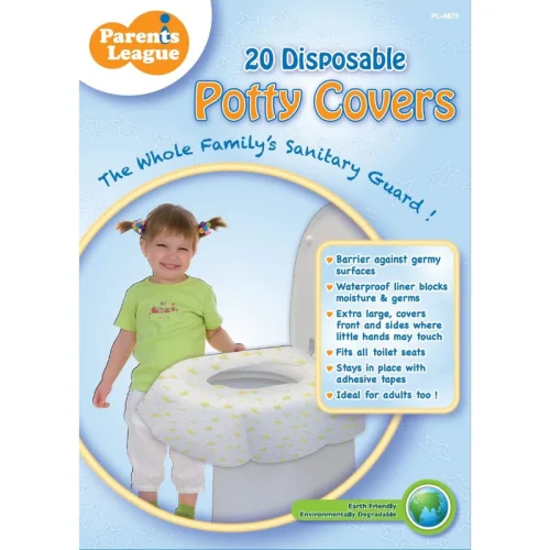 PL-4875_Disposable_Potty_Covers_Square_. Bliss & Bless-Parents League 即棄廁板墊 20 片裝