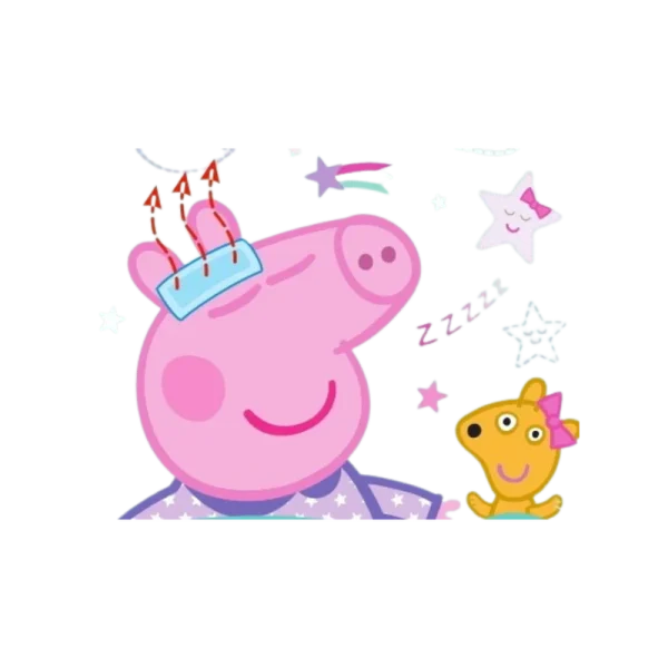 Bliss & Bless-PEPPA PIG 幼兒清涼退熱貼 12 片裝