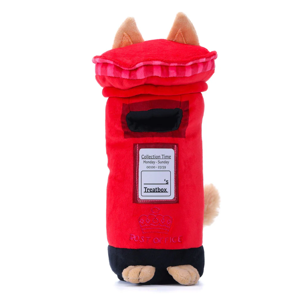 Woof² Meow²-Woof² | 英式郵筒漏食寵物毛絨玩具