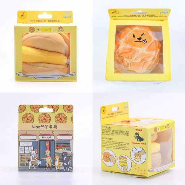 Woof_Buttered_Pineapple_Bun_2-in-1_Nose-work_Soft_Plush_Pet_Toy_11_1800x1800 Woof² Meow²-Woof² | 菠蘿油二合一藏食寵物玩具