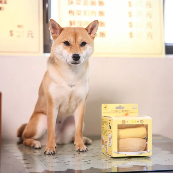Woof_Buttered_Pineapple_Bun_2-in-1_Nose-work_Soft_Plush_Pet_Toy_5_1800x1800 Woof² Meow²-Woof² | 菠蘿油二合一藏食寵物玩具