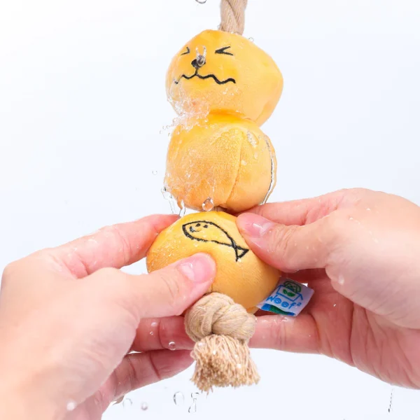 Woof_Curry_Fishball_Soft_Plush_Rope_Pet_Pull_Toy_11_1800x1800 Woof² Meow²-Woof² | 香港街頭小食85折組合「雞蛋仔/格仔餅 + 咖喱魚蛋毛絨寵物玩具」
