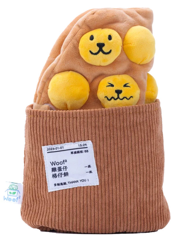 Woof_Egg_Puff_Waffle_2-in-1_Nosework_Soft_Plush_Pet_Toy_1_1800x1800 Woof² Meow²-Woof² | 雞蛋仔/格仔餅二合一藏食寵物毛絨玩具