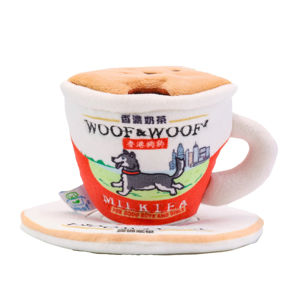Woof² Meow²-Woof² | 港式奶茶二合一藏食寵物玩具