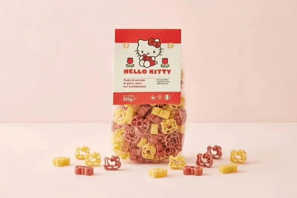 Bliss & Bless-Dalla Costa 卡通意粉 (紅菜頭) 250g - Hello Kitty