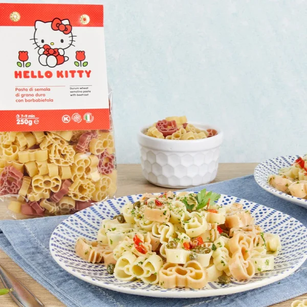 Bliss & Bless-Dalla Costa 卡通意粉 (紅菜頭) 250g - Hello Kitty