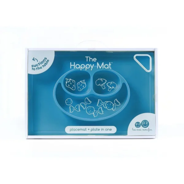 ep-5095bl_0860145a-a492-4c46-99c1-5b780346ba99 Bliss & Bless-Ezpz Happy Mat 矽膠笑臉餐碟+檯墊